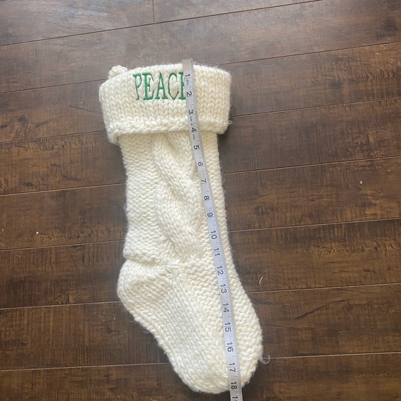 Thirty-One Chunky knit stocking - Picture 5 of 6